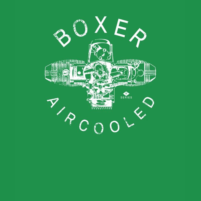 Boxer Engine Series Motorcycle Chopper Biker Gift