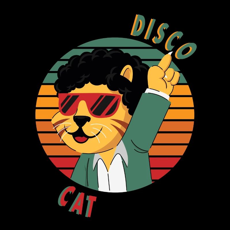 Disco Cat goes on the slopes