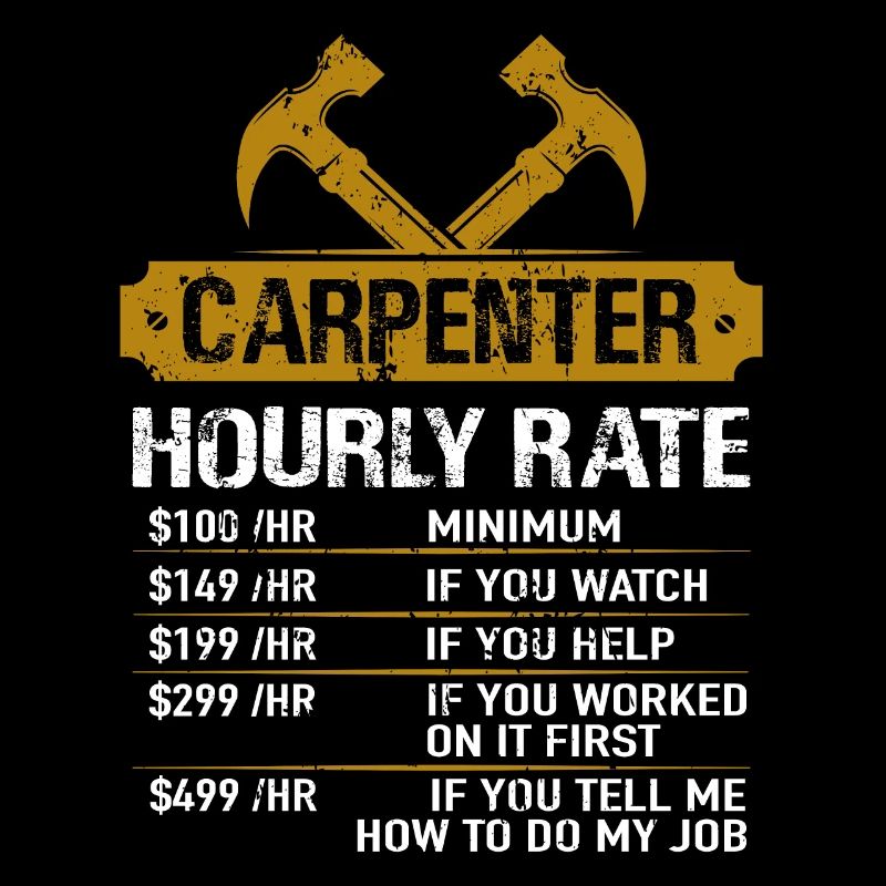 Carpenter Hourly Rate Carpenter Carpenters Master