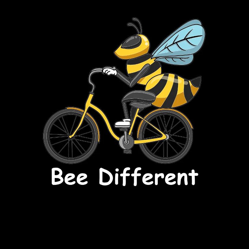 Bee Different bike bee honeybee cyclist