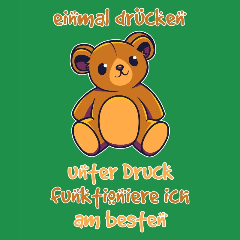 Bärchen Teddy Bär Spruch Geschenkidee