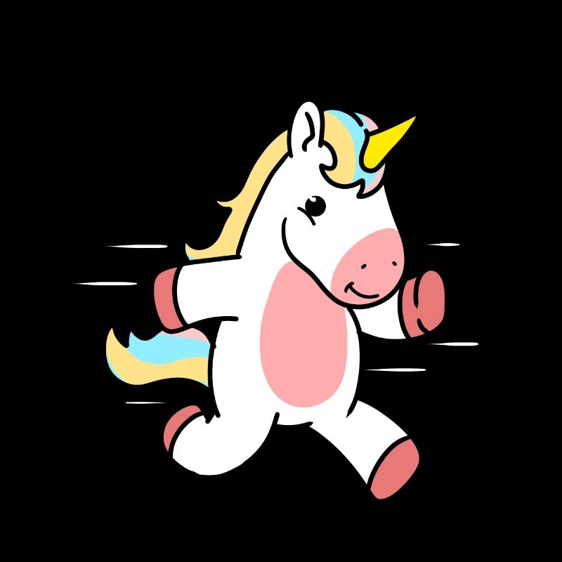 Licorne en courant