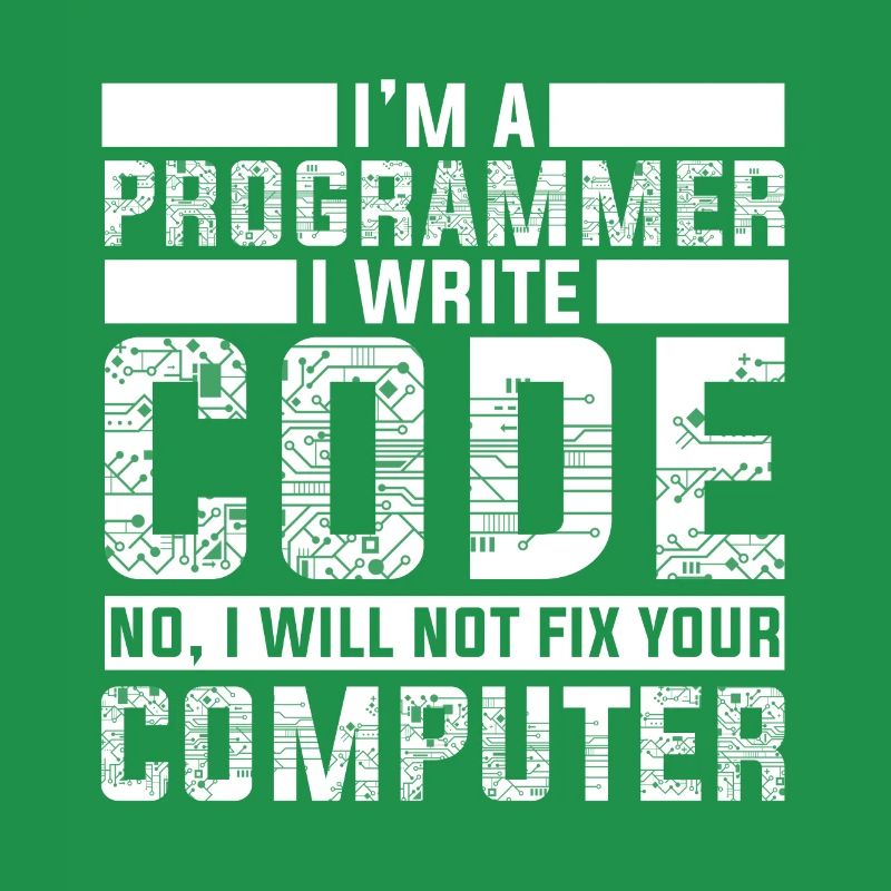 Programmierer Entwickler - Code Nerd Geek