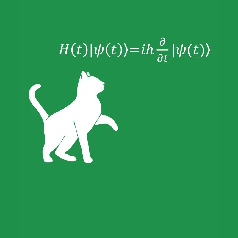 Schrödinger's Cat - Physicist Gift Physics Nerd