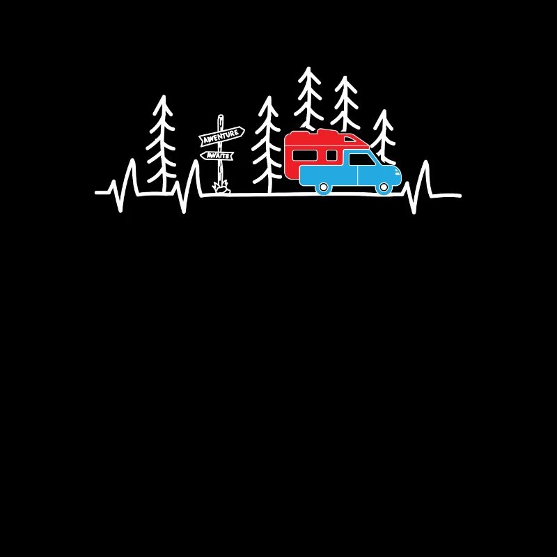 Camping Wohnmobil Absetzkabine Herzschlag