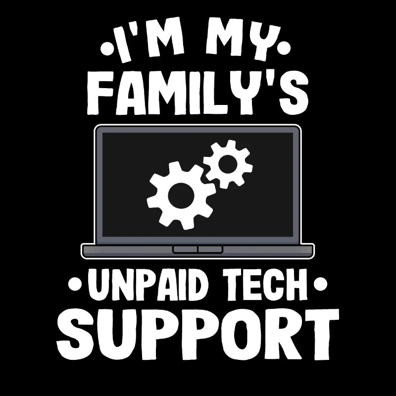 Unpaid Tech Support Funny Technical Support Gift