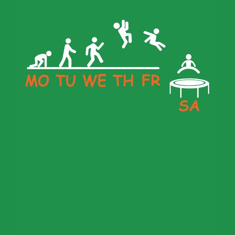 Week weekend trampoline gymnast trampolinist