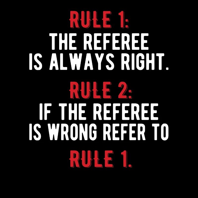 Schiedsrichter Papa Referee Unparteiischer Schiri