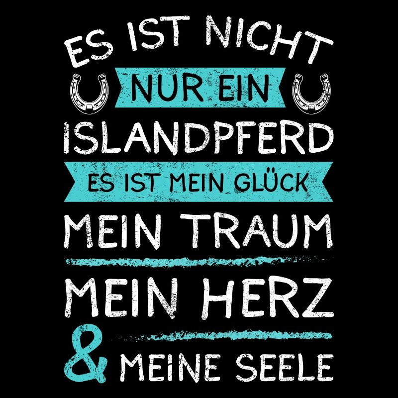 Islandpferd Isländer Spruch