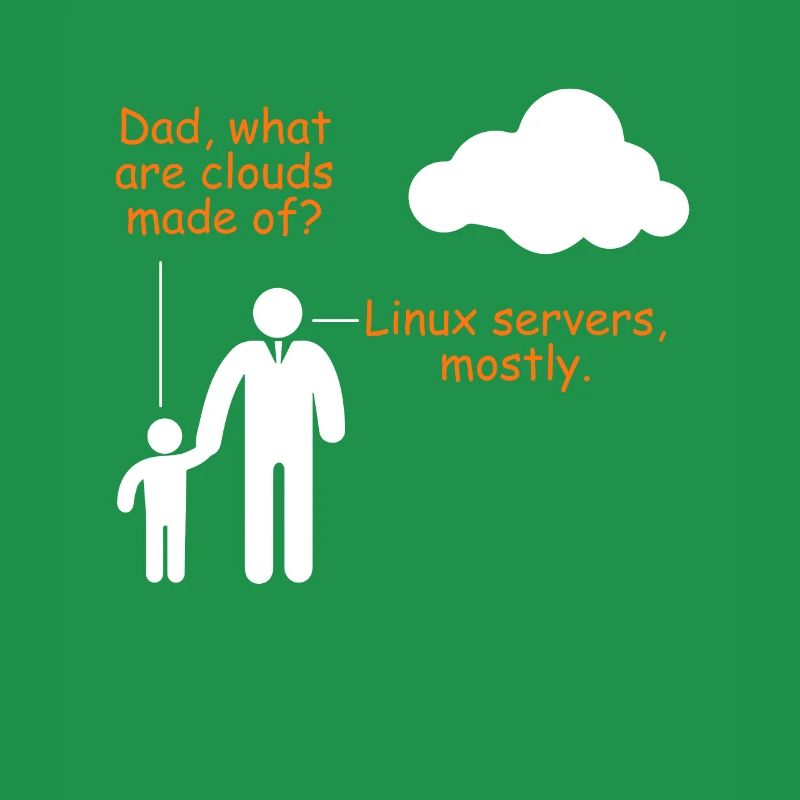 Linux Server Joke Computer Scientist Humor Software