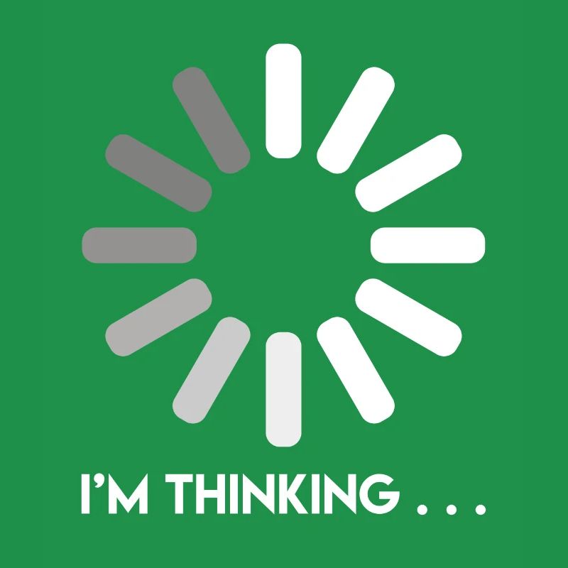 Programmierer Witz ich denke nach Coder