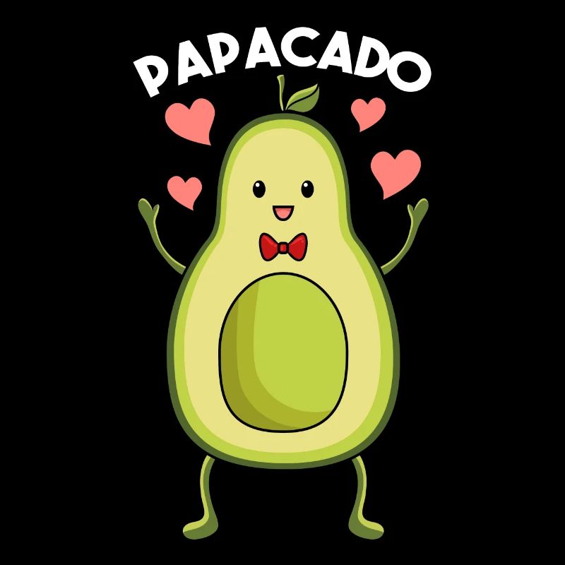 Papacado Pregnancy Expectant Dad 2021 Avocado