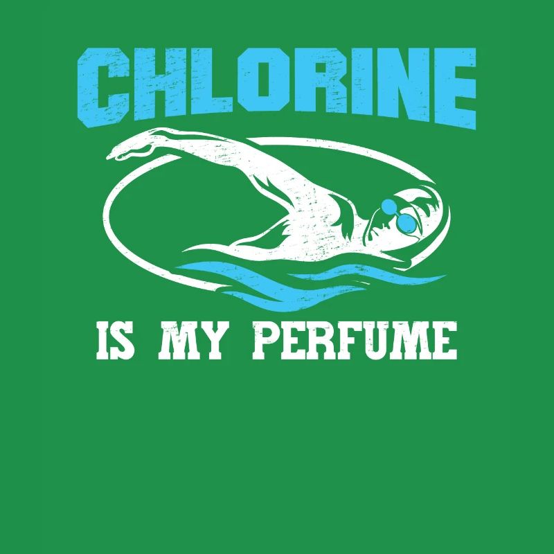 Nageur Swim Coach Le chlore est mon parfum