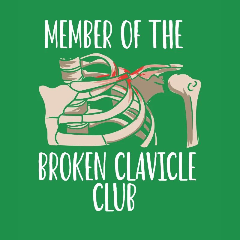 Membre du Broken Clavicle Club Broken