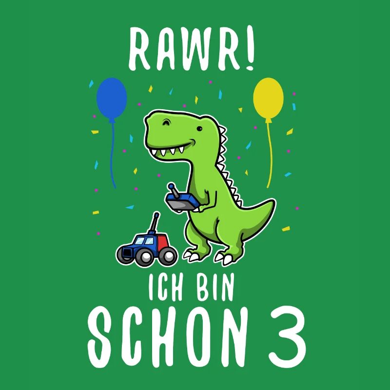 Ich bin schon 3 Dino