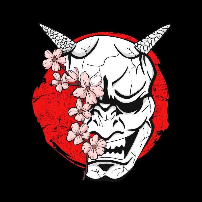 Japan Mask Oni Demon Japanese Devil