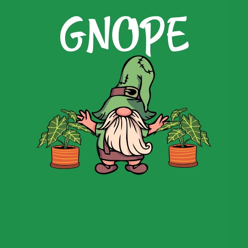Gnome de jardin Gnope