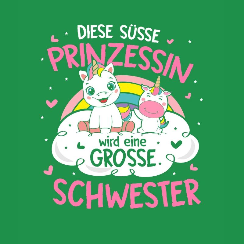 Diese Süsse Prinzessin Wird Eine Grosse Schwester