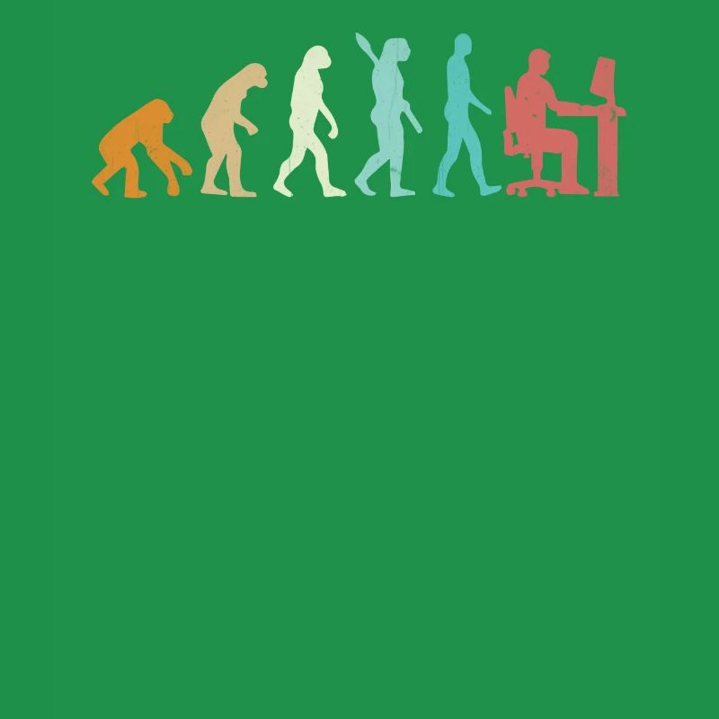 Evolution Programmer Coder Gamer Developer Geek