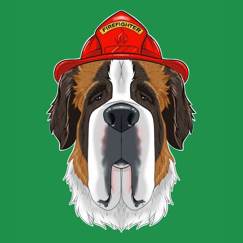 Firefighter Saint Bernard Canine Handler I