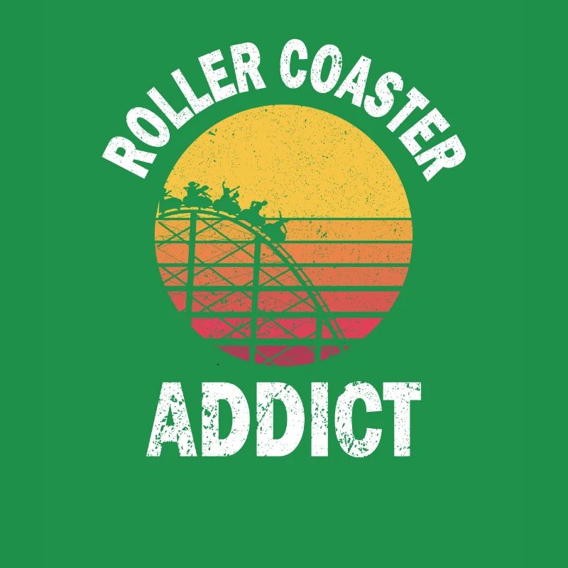 Roller Coaster Amusement Park Gift