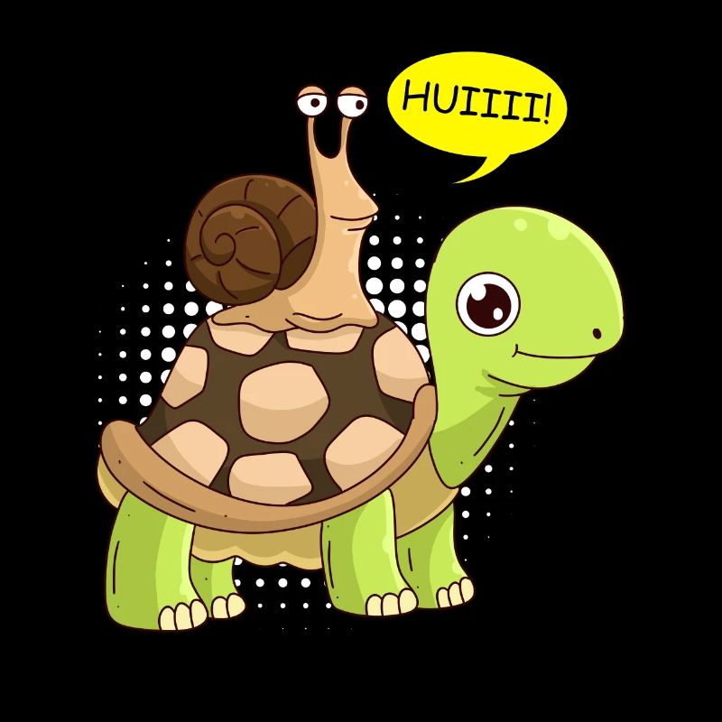 Sarkasmus Geschwindigkeit Wheee! Schnecke