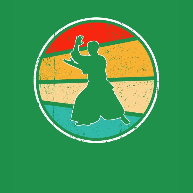Aikido Retro Logo