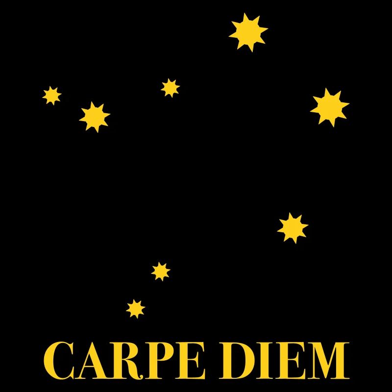 Carpe Diem nutze den Tag Sternbild Waage Libra Ode