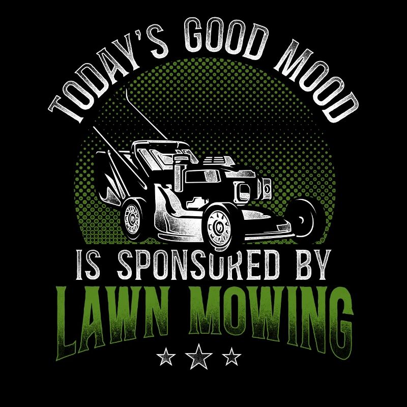 Lawn Mower Mowing Dad Father