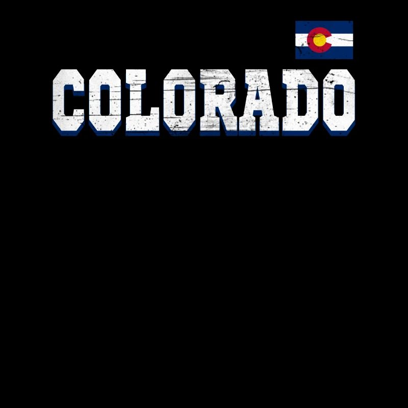 State Name America State Flag Colorado
