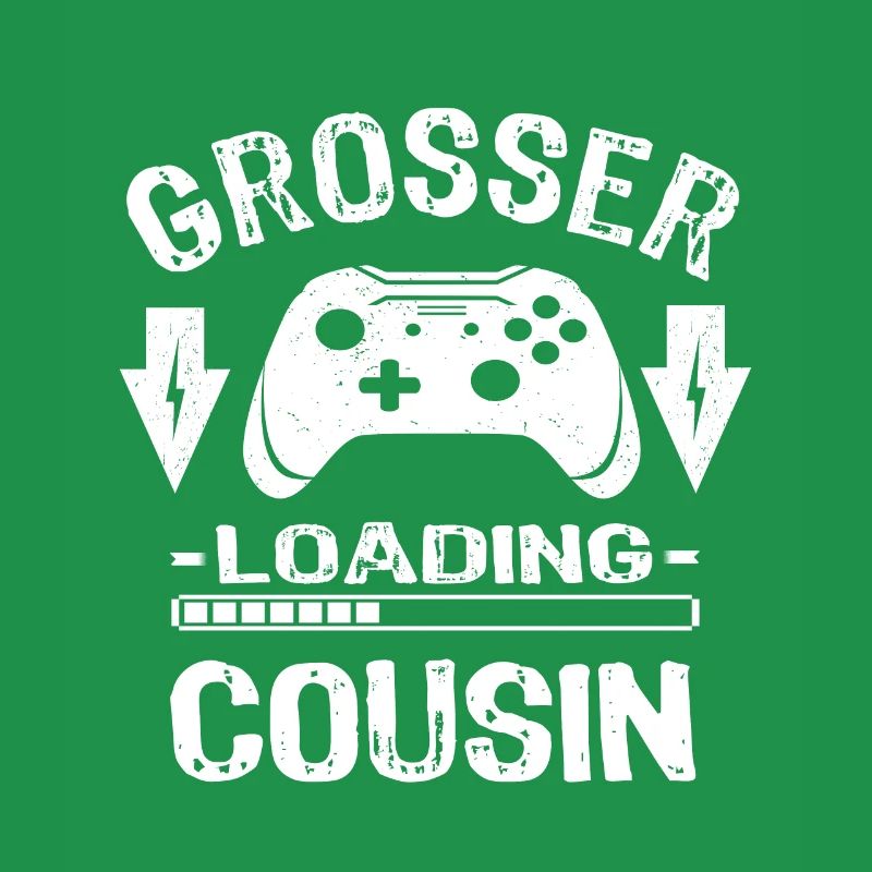 Großer Cousin Loading Geschenke Gamer Controller