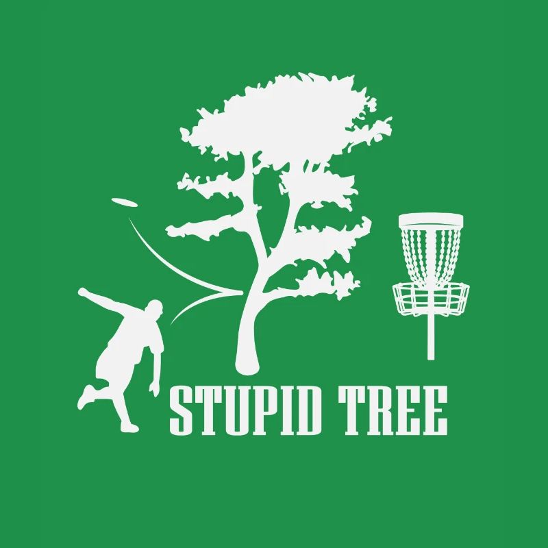 Stupid Tree, Disc Golf Design, Disc Golf Player