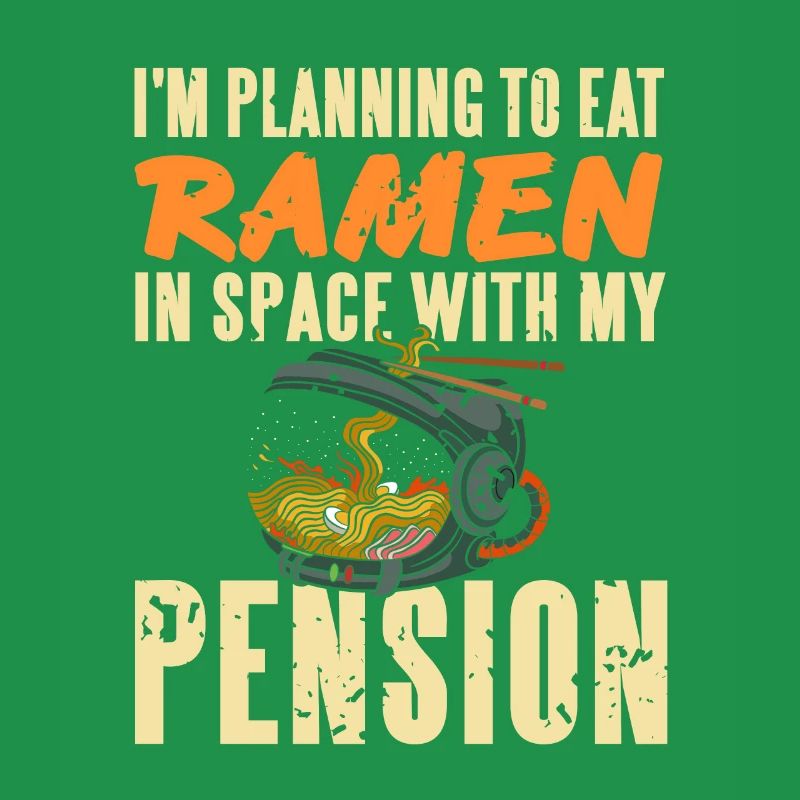 Planifier de manger des ramen dans l’espace avec ma pension