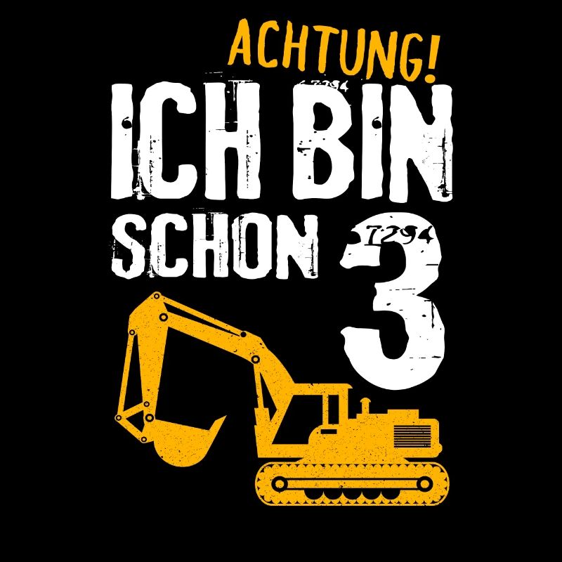 3. Geburtstag Bagger 3 Jahre Kindergeburtstag