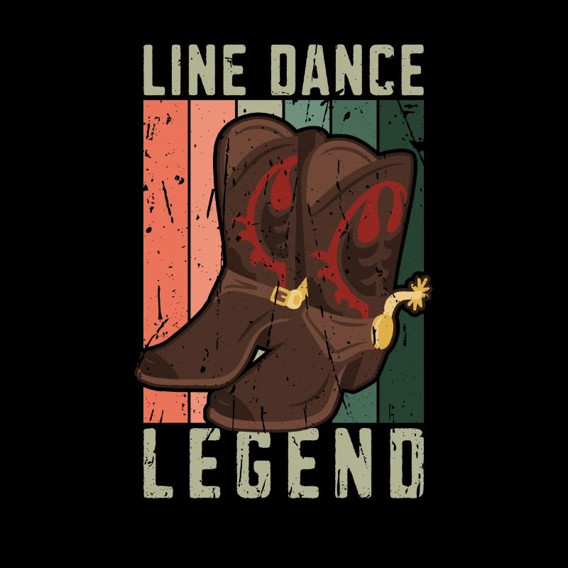 Line Dance Legend - retro