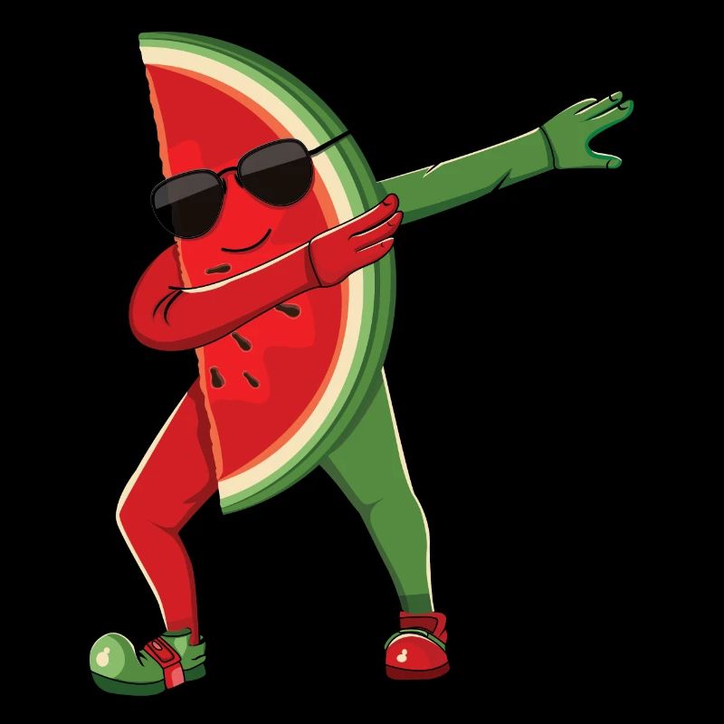 Plage 2022 Tropical Dabbing Pastèque Été