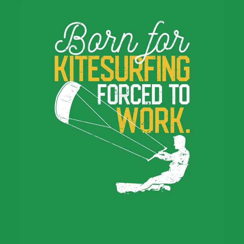Born to kitesurf and forced to work