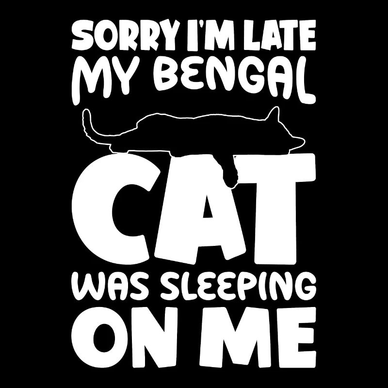 Entschuldigung, Ich Bin Zu Spät - Bengal Cat