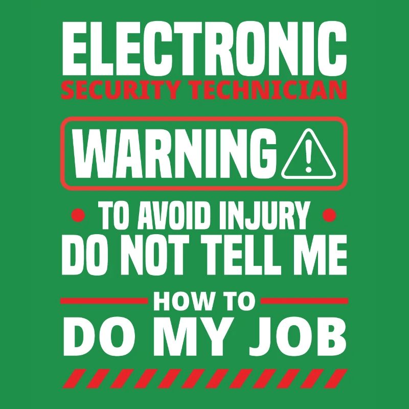 Electronic Security Technician Warning To Avoid In