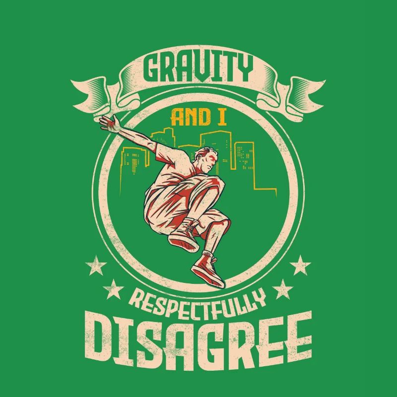 Gravity And I Respectfully Disagree Parkour Trace