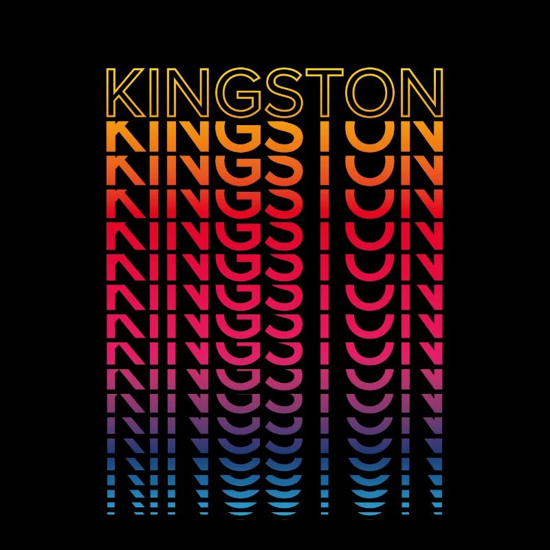 Retro Nostalgic City - Rainbow Kingston