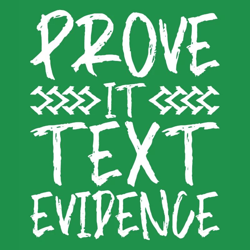 Dimostralo, Prove testuali 24