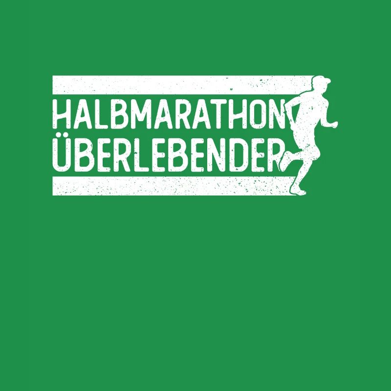 Halbmarathon Überlebender - Halbmarathon Läufer