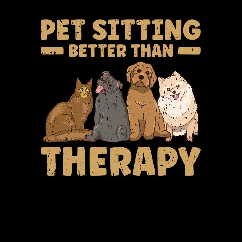 Pet sitting better than therapy - sitting