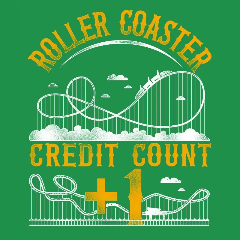 Roller Coaster Vintage Roller