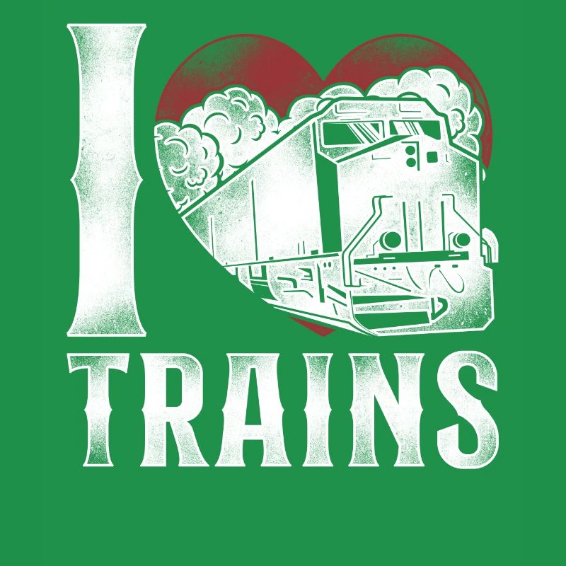Freight Diesel Train Driver