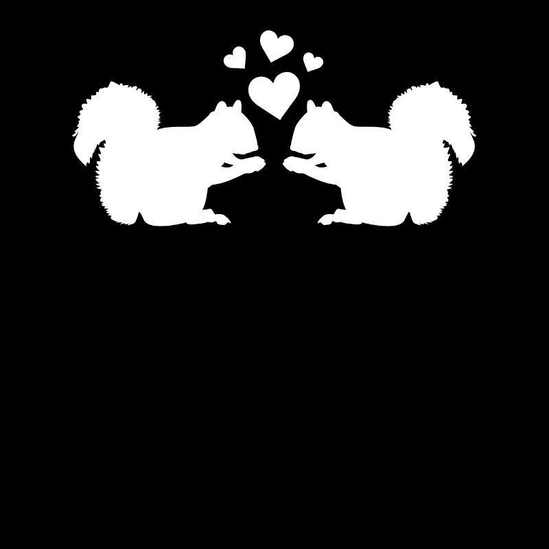 Squirrel Heart Squirrel Lover