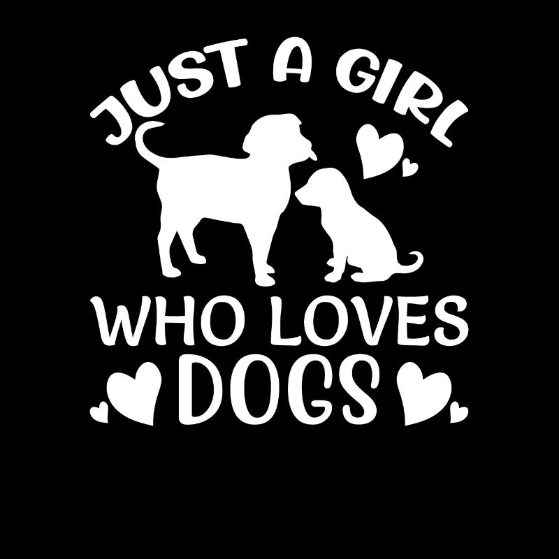 NUR EIN MÄDCHEN, DAS HUNDE LIEBT
