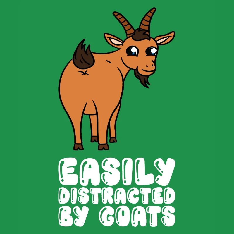 Easily distracted by goats