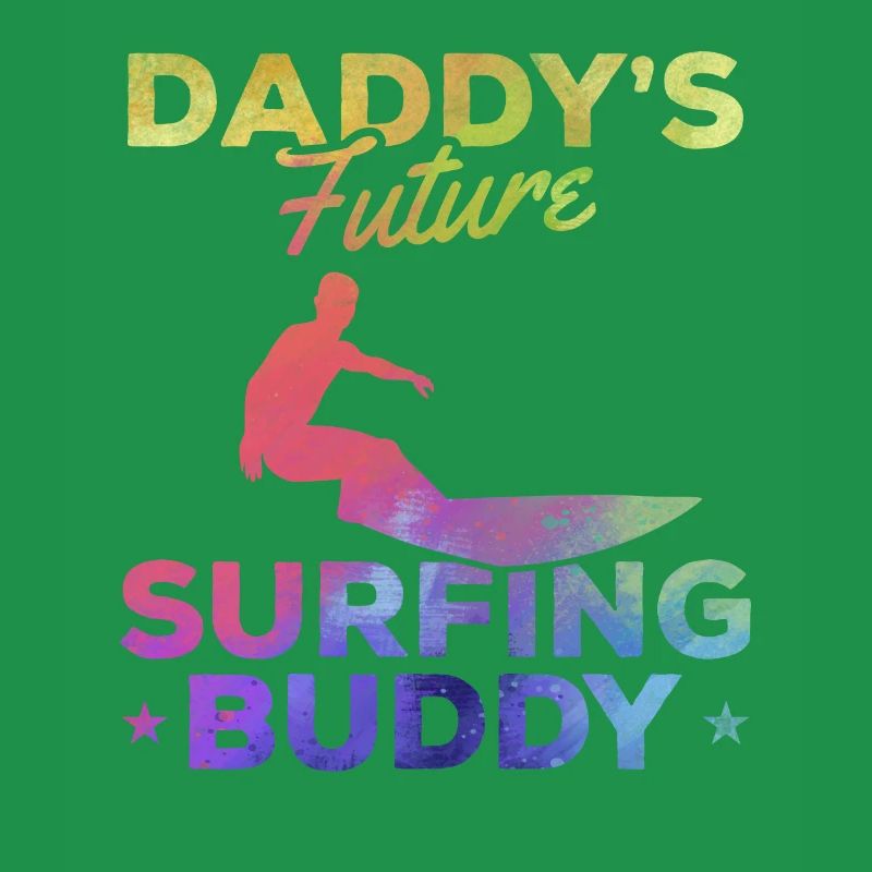 Daddy's Future Surfing Buddy Surfboard